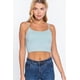 thumbnail image 1 of Top CC Clothing Algodón Spandex Cuello Redondo Copa Removible Sky Mint M, 1 of 5