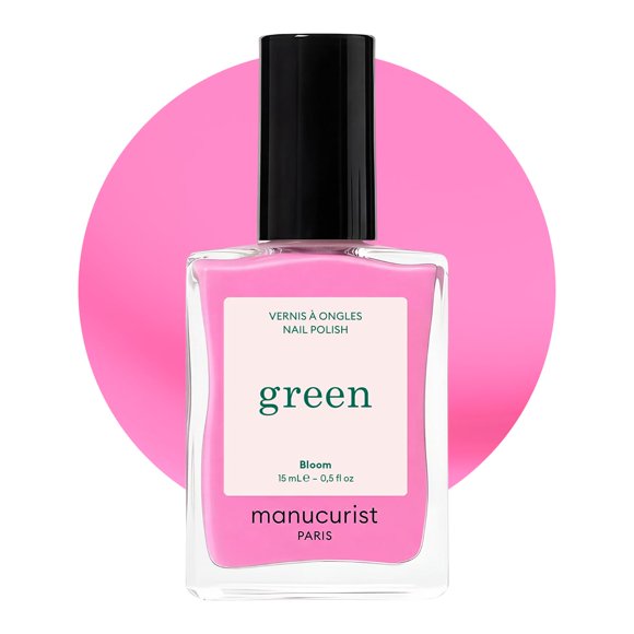 Esmalte de uñas Manucurist Green Bloom Rosa Neón 15 ml