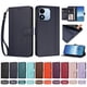 thumbnail image 4 of Funda Cartera Trébol para Xiaomi Redmi Note 17 4G con Ranuras Tarjetas y Carga Inalámbrica Azul oscuro, 4 of 6