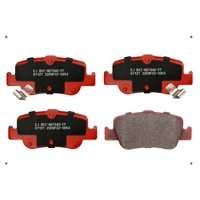 Ital Brakes Pm - Set Pastillas Frenos Ital Brakes Traseras Para Toyota Auris 2007 2019