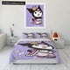 thumbnail image 1 of 10 Size Kawaii Sanrio Kuromi Printed Bedding Set Duvet Cover 1 Duvet Cover 2 Pillowcases Adult and Children Bedding Set Luxury Bed Sheets, 1 of 5