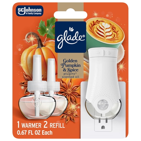 Kit de inicio Glade Golden Pumpkin & Spice – Desodorante de ambiente
