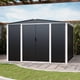 thumbnail image 3 of Bodega Exterior doble techo 300x300 9 M2 - Black DS-06, 3 of 5