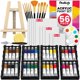 thumbnail image 1 of Kit de pintura acrílica Chalkola, 56 unidades, 1 of 9