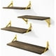 thumbnail image 2 of Repisas Flotantes De Madera Modernas X4 PCS NANO487, 2 of 3