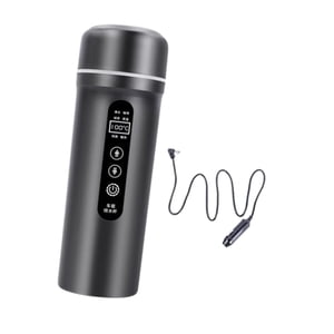 Bothyi - Hervidor De Agua Para Coche, Taza Aislada Para Preparar Café, Leche, Agua Calentada