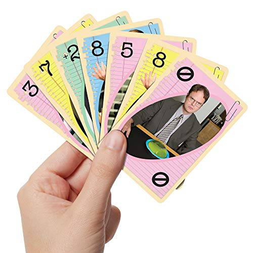 Uno The Office Card Game Con 112 Cartas E Instrucciones, Regalo Para Niños, Adultos O Fami Mattel Mattel Games