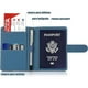 thumbnail image 2 of Porta De Pasaporte, Funda Para Pasaporte Con Bloqueo Rfid, Cierre De Banda Elástica, Caja De Pasaporte Para Mujeres Y Hombres, Caja De Pasaporte,caja De Tarjeta De Visita Bolsa, 2 of 5