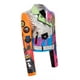 thumbnail image 2 of Chaqueta Eco Cuero Para Mujer Colorido Con Tachuelas Estilo Hip Hop, 2 of 2