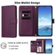 thumbnail image 5 of Funda Cartera Trébol para iPhone 16 Pro Max con Ranuras Tarjetas y Carga Inalámbrica Violeta, 5 of 6