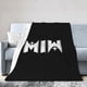 thumbnail image 1 of Manta de microfibra ultrasuave Motionless-in-White, ligera y cálida, ideal para cama, sofá, sillón, sala de estar, para todas las estaciones, 80 x 60 pulgadas, 1 of 6