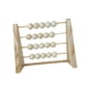 thumbnail image 4 of Ábaco De Madera Para Niños Matemáticas Matemáticas Aprendizaje Aritmético Para Niños En Edad Preescolar Blanco, 4 of 5