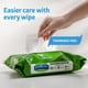 thumbnail image 2 of Toallitas de limpieza personal Medline FitRight 600 piezas con aloe, 2 of 7