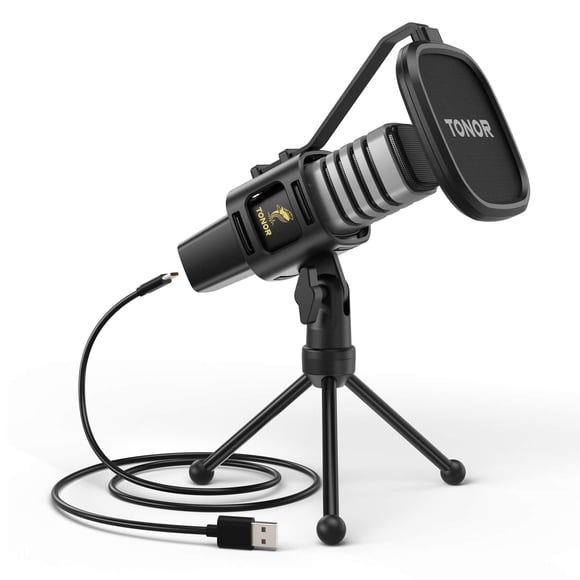 Micrófono Usb Tc30 Con Condensador Cardioide Con Accesorios