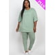 thumbnail image 1 of Conjunto de Camiseta y Leggings Extragrandes de Talla Grande, 1 of 2