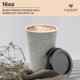 thumbnail image 3 of Juego de 85 tazas de café aislantes desechables Harvest Pack, 470 ml, 3 of 8