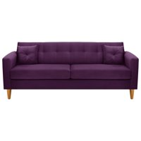 Bodevir - Sofa New Retro 3Cg Felpa 04 Morado