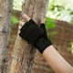 thumbnail image 3 of Guante táctico de medio dedo con nudillos duros para hombre, guantes de airsoft sin dedos con pantalla táctil para entrenamiento de combate en motocicleta, tiro militar, caza y deportes al aire libre., 3 of 7