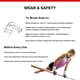 thumbnail image 2 of Barra asimétrica Gymnastics Grips Reisport para mujer, doble hebilla, 2 of 2