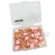 thumbnail image 1 of Chinchetas VAPKER 200 unidades Cabeza Redonda Rosa Caramelo, 1 of 7