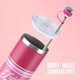 thumbnail image 3 of Vaso Térmico Glam Slip 710 Ml Rosa Intenso, 3 of 7