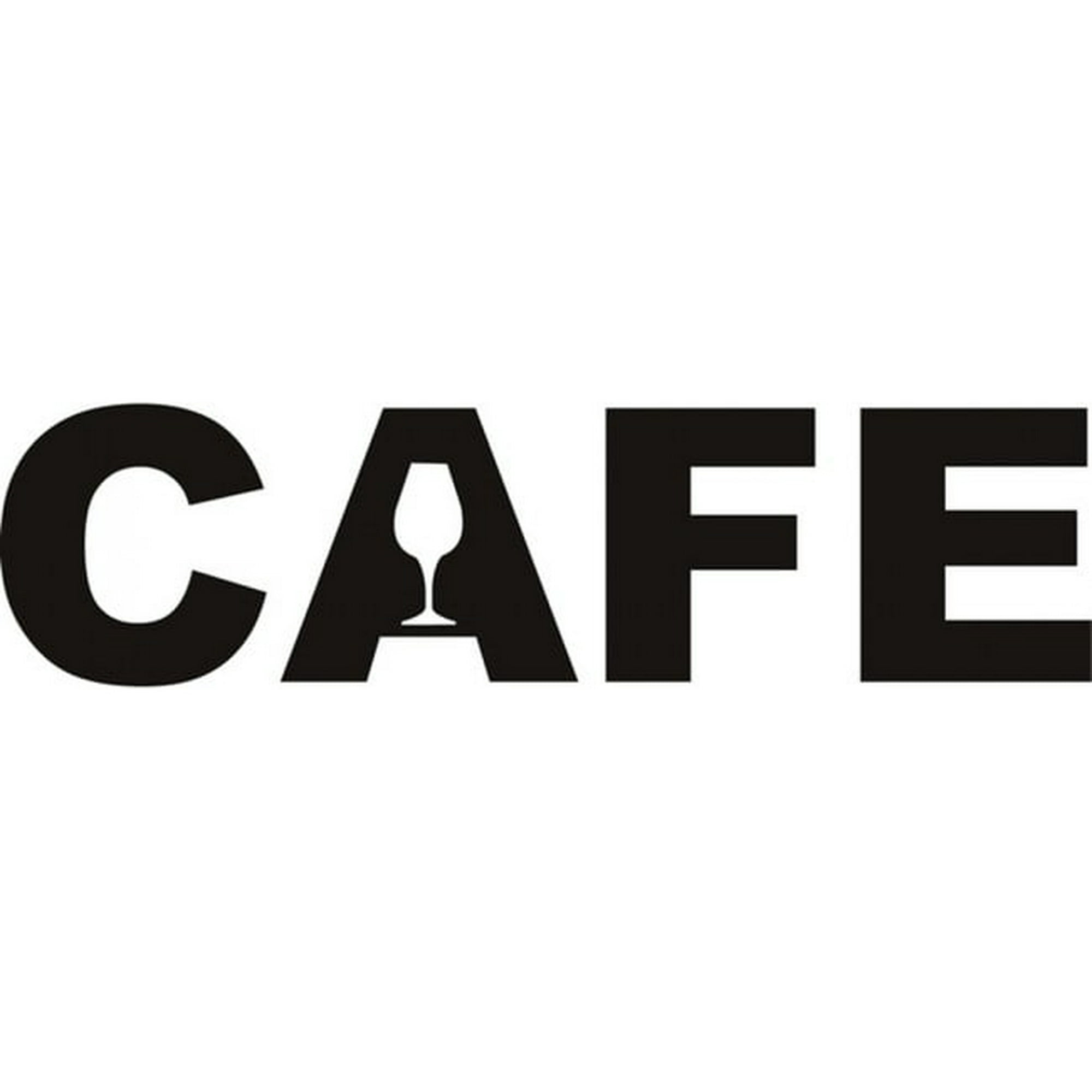 Rienda Libre Graphics - Decomural Cafe Sign Ws-18318