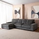 thumbnail image 4 of Sofá Seccional Kansas Chaise Izquierdo Gris, 4 of 11