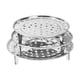 thumbnail image 5 of Soporte Para Cocinar Al Vapor Con Inserto De Vapor De 3 Piezas Para Hornear Cocinar Al Vapor, 5 of 5