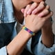 thumbnail image 4 of Pulsera de la amistad trenzada hecha a mano con orgullo arcoíris (2 unidades), para gays y lesbianas, LGBTQ, tamaño ajustable., 4 of 6