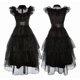 thumbnail image 3 of Disfraz de Merlina para Halloween para Niñas y Mujer, 3 of 3