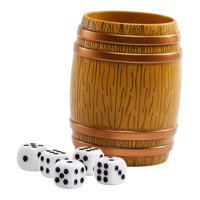Magideal - Vaso De Dados Con Diseño De Cubo Resistente, Material Pp, Divertido Agitador, Entretenimiento Versátil, Juego Completo, Adecuado Para Fiestas En Bares