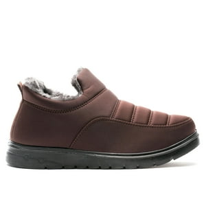 Zapatilla Hombre Cafe Oscuro Lino Chancleta
