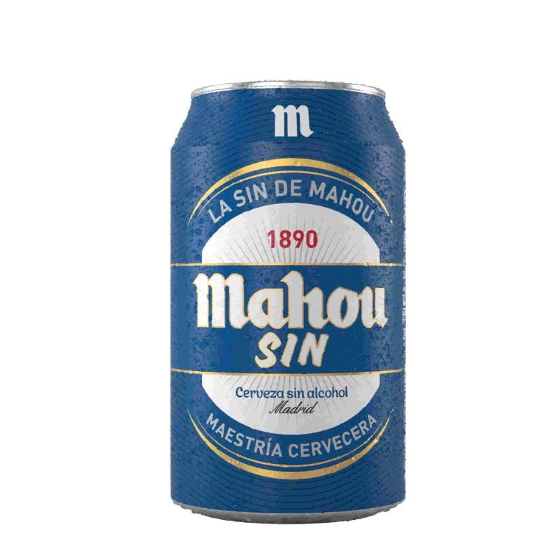 Cerveza Sin Alcohol Pale Lager 0.8° Lata 330 ml Mahou