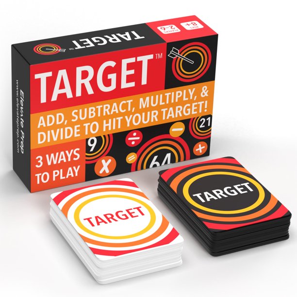 Juego de matemáticas Elevate Prep Target para mayores de 8 años | Recomendado por maestros