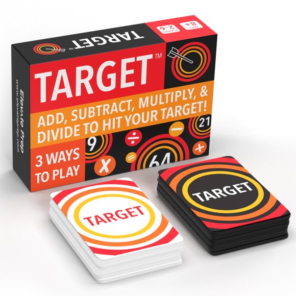 Juego de matemáticas Elevate Prep Target para mayores de 8 años | Recomendado por maestros