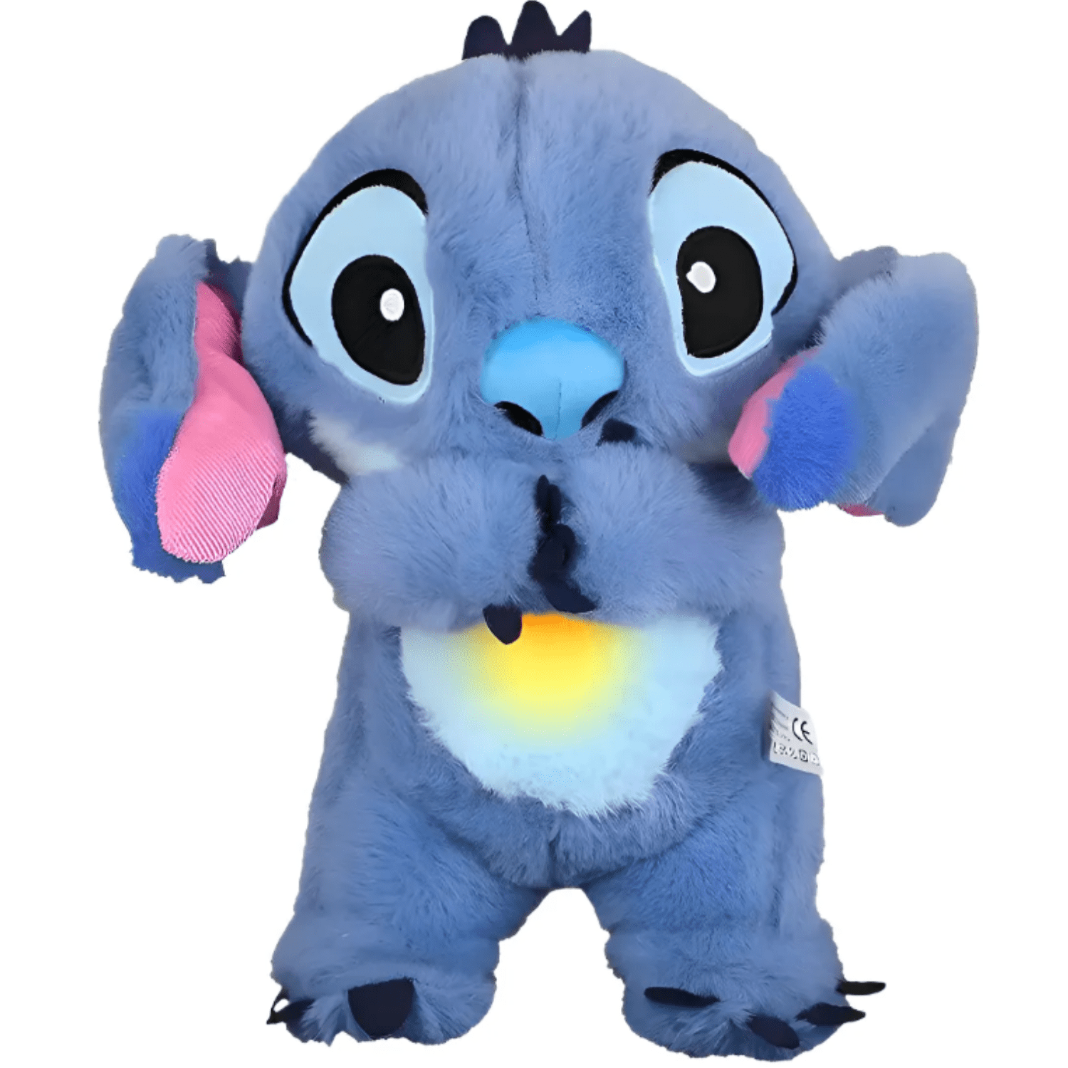 Genérico - Peluche Stitch Respira Interactivo Duerme Relaja Musica Luz