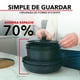 thumbnail image 5 of Batería de Cocina Antiadherente Granito 11 piezas Infini crema, 5 of 9