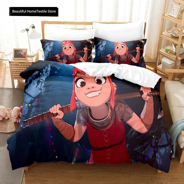 3D The Nimona Bedding Sets Duvet Cover Set With Pillowcase Twin Full Queen King Bedclothes Bed LinenBed Sheets