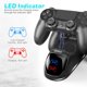 thumbnail image 2 of Controlador PS4 Charger Dock Station OIVO, carga de 1,8 horas, 2 of 8