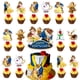 thumbnail image 1 of Decoraciones para pastel CICICO Beauty & Beast, set de 25 piezas, 1 of 5