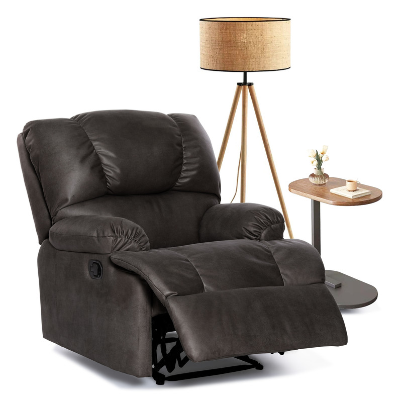 Latam Home - Bergere Perugia 1 Cuerpo Cuero Kentucky Negro