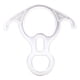 thumbnail image 1 of 50kN 11000 Lbf Rescue Figure 8 Descender Large Para Rope Rappel Dance White, 1 of 5