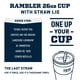 thumbnail image 2 of Vaso Rambler De Acero Inoxidable Con Aislamiento Al Vacío De 770 Ml, 2 of 7