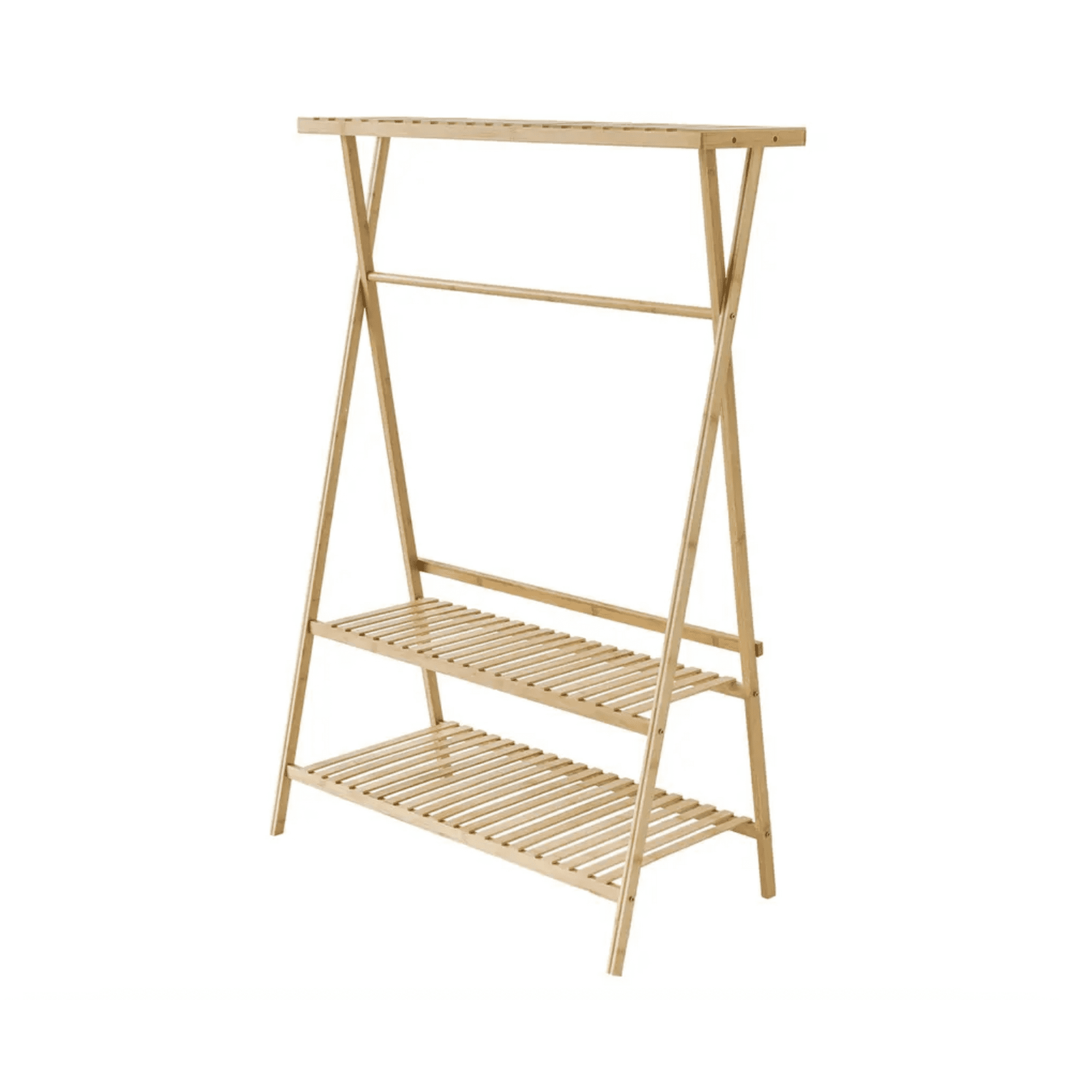 Habita2 Chile - Colgador Bambu 3 Repisas