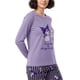thumbnail image 3 of Pijama Largo Mujer Algodón Invierno Kuromi C5, 3 of 3