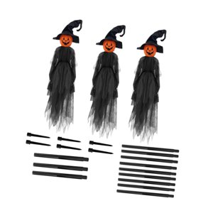 Bothyi - 3 Decoraciones De Halloween De Brujas De Pie Para Exteriores, Para Césped, Porche, Entrada De Casa