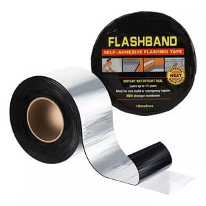 Genérico - Cinta Sellador Techo Impermeable Aluminio Asfalto Betún