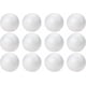 thumbnail image 1 of Bolas de espuma Craft Foam TFARC de 3 pulgadas, 12 unidades, poliestireno, color blanco, 1 of 9
