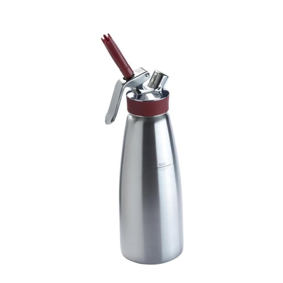 Whipper iSi Gourmet Whipper, 1 litro, con 3 puntas de decoración