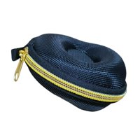 Magideal - Caja De Almacenamiento Portátil Para Un Solo Reloj Con Cremallera, Accesorio Versátil, Interior Acolchado A Prueba De Polvo, Forma Compacta De Donut